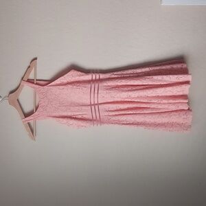 Pink Lace Dress